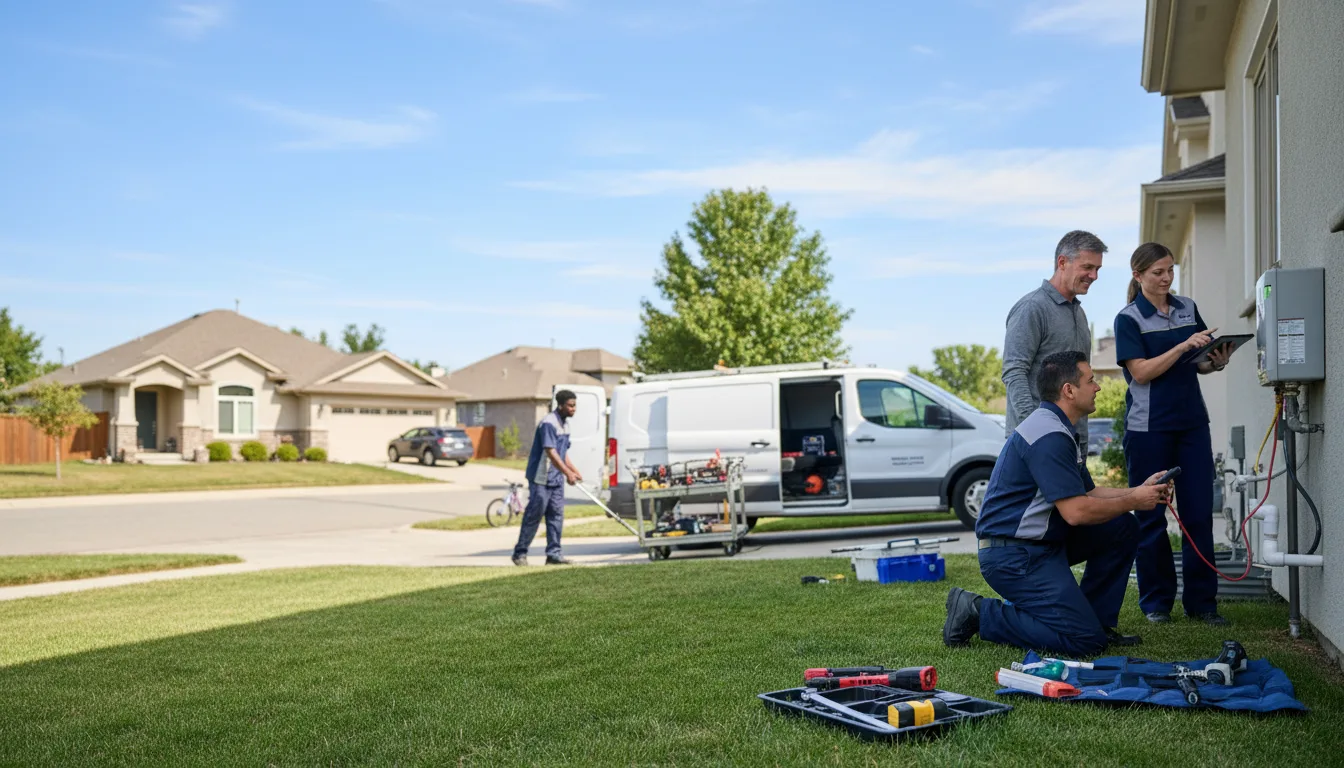 Tankless water heater service in New Holland, PA